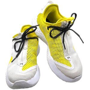 Nike Air PG4 Mens Basketball Shoes  Yellow White Size 7.5